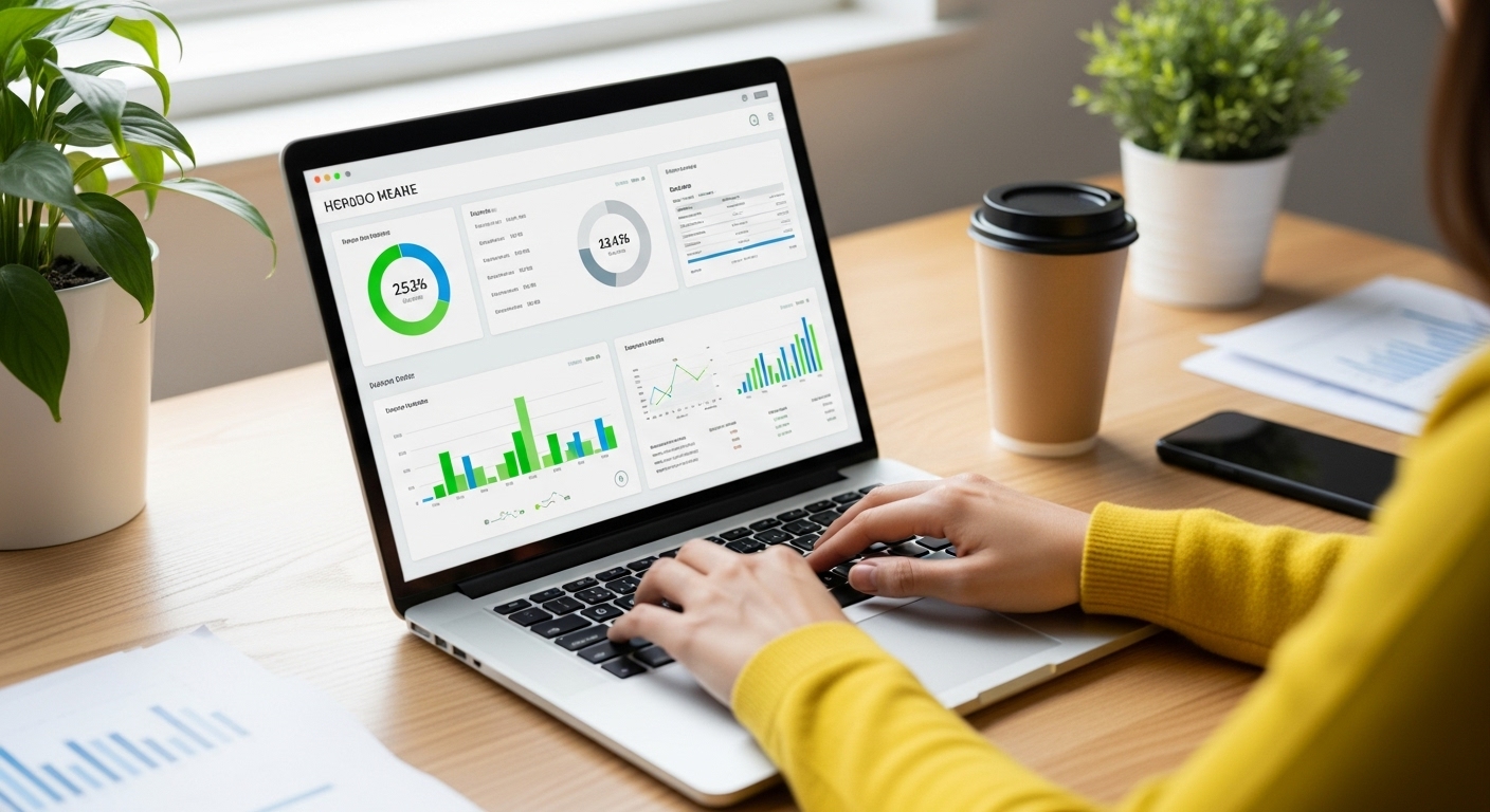 Gerenciando campanhas de Tráfego Pago e interagindo com plataformas sociais através do notebook.